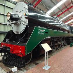 Dampflokomotive 504 der South Australian Railways