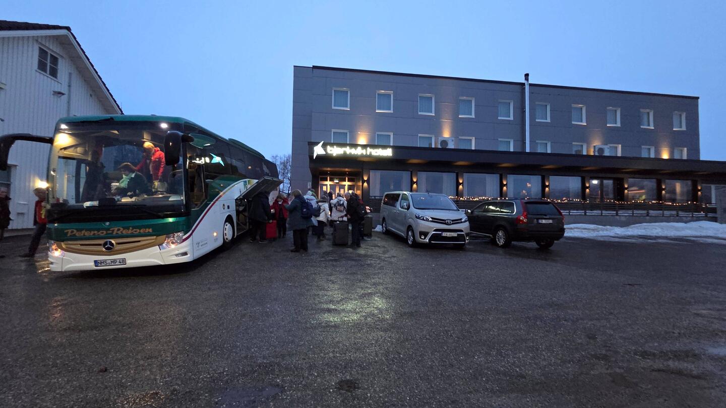 Unser Hotel in Bjerkvik