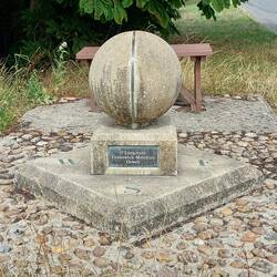 Orwell; The Meridian passes close by