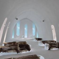 ICEHOTEL Jukkasjärvi Eiskathedrale