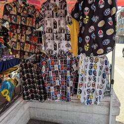 Lucha Libre shirts.