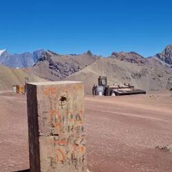 Der Pass heißt auch Paso de Uspallata - die unterschiedlichen Namen sind sehr verwirrend.