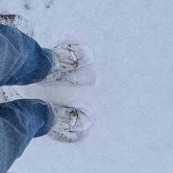 Sehr falsches Schuhwerk