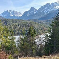Der Blindsee ist noch zugefroren🧊