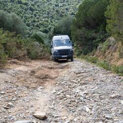 Da wird's holpriger...