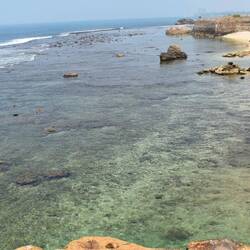 View from dirt walls