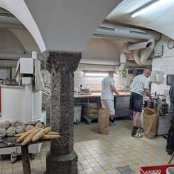 St. Peter's bakery, in operation since the 12th century.