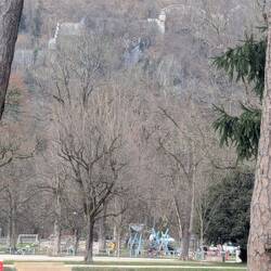 Old wall (Middle Ages) on the north side of old town