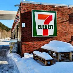 7/11 in Mosjøen 😍😍😍