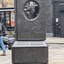 Agatha Christie in Soho