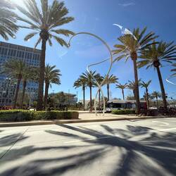 San Diego Lamposts and cool shadows