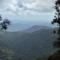 Da ist also eine Skyline im Hintergrund