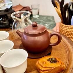 Tea set up