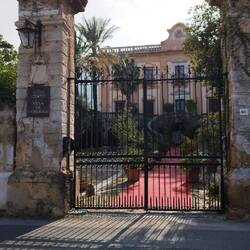 Villenviertel der aristokratischen Familien im 18. Jhd.