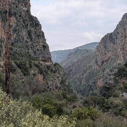 Die Topolia-Schlucht