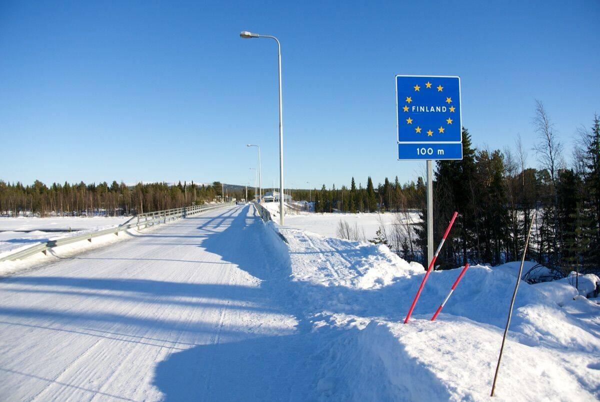 Grenze Schweden/Finnland