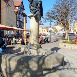 Der Lohgerberbrunnen am Stad