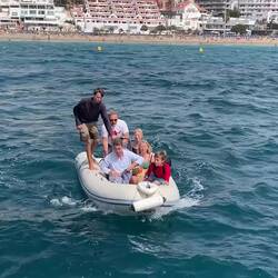 Die Crew der Kalimare kommt zu Besuch