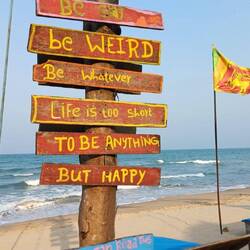 Meine Urlaubs Mantra