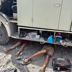 ...or maybe just hiding