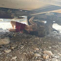 Douwe and IronChris pretending to do something necessary...