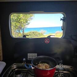 Mit dieser Aussicht macht das kochen doch gleich mehr Spaß 😍