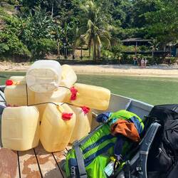 Auf dem Rückweg zur Dragon Pearl Beach