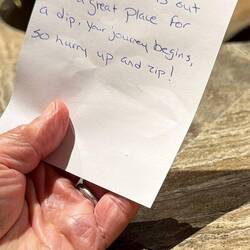 First clue to get to the first challenge