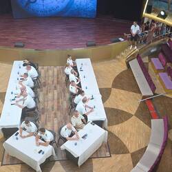 Stempelstunde der Offiziere