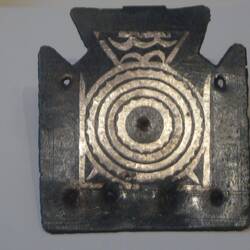 Bronze and silver belt buckle Vettonian 4c bc