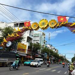 The country has many colorful displays as part of the lunar new year celebrations