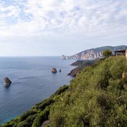 Aussicht von der "Passeggiata Panoramica di Nebia"
