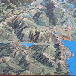 Von rechts nach links: Torbole > Ledrosee >Tremalzo-Pass