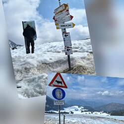 Sonne und Wolken ...