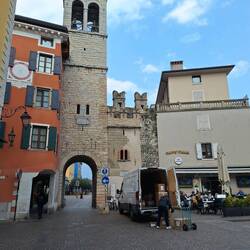 Markantes Wahrzeichen: Porta San Michele (St. Michaels-Tor)