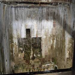 Deep dig that wasn't finished to get to a set of other bunkers.