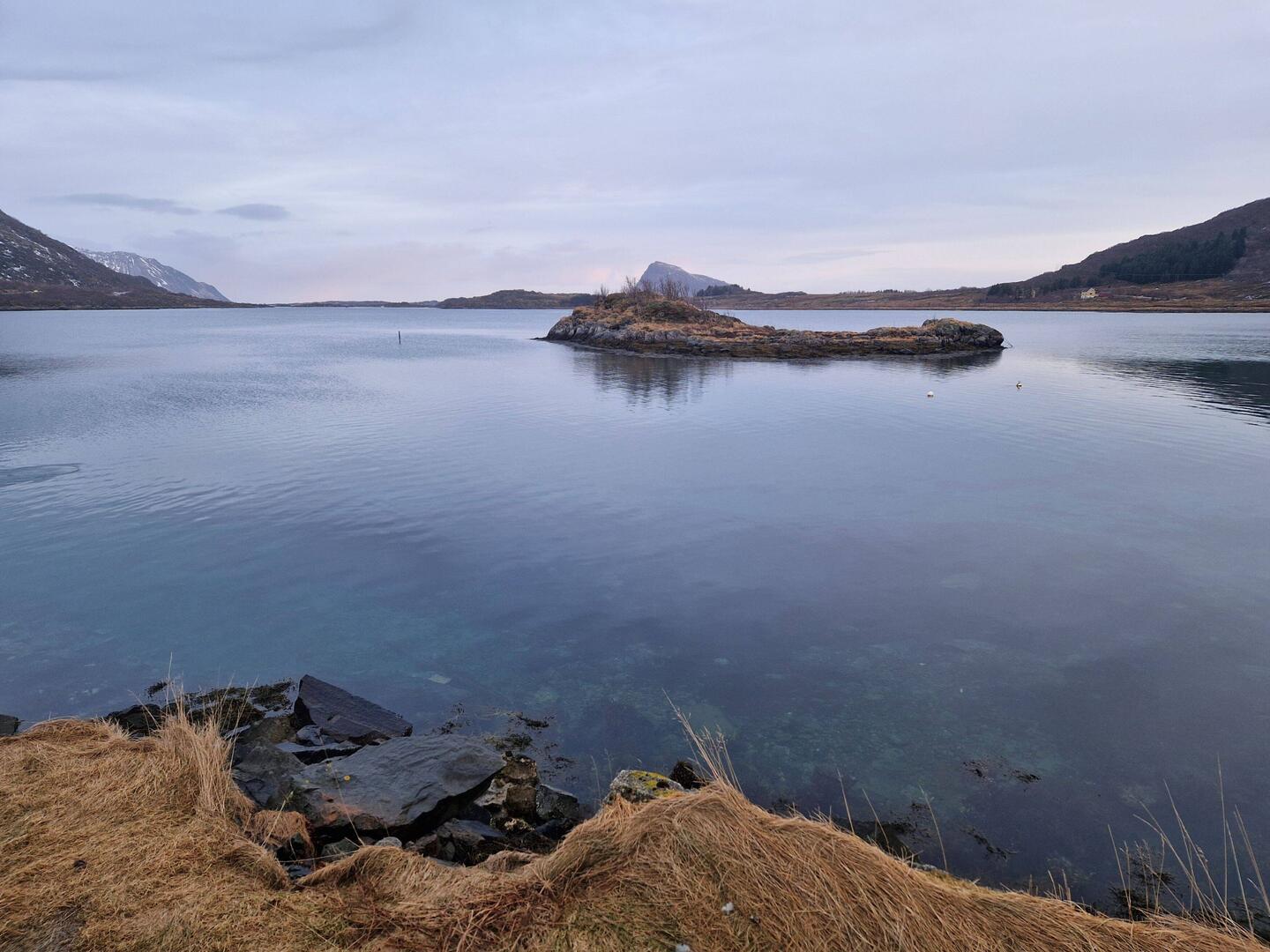 Ausblick vom Frühstückstisch