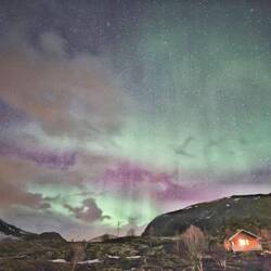 Mit schönen Farben, aber die Wolken haben mich frustriert.