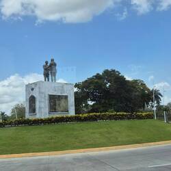 Jimmy Cater und Omar Torrijos Anlässlich der Unterzeichnung der "Kanal Verträge"