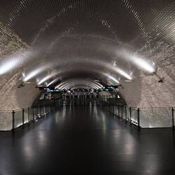 Auf dem Weg zur Metro - nix los um 6:30 Uhr
