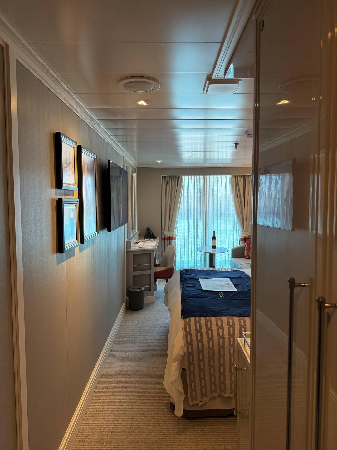 When we arrived.....