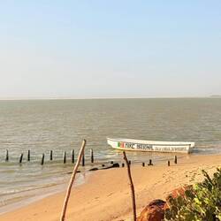 Am Strand der Zebra Bar