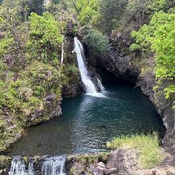 Auf dem Rückweg waren wir ganz alleine da...
