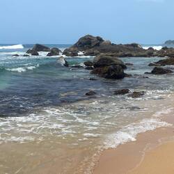 Deserted beach