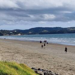 Morgenspaziergang in Orewa