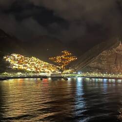 Super geiler Ausblick beim Ablegen , Traumhafte Kulisse