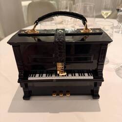 Carolyn always has a whimsical handbag