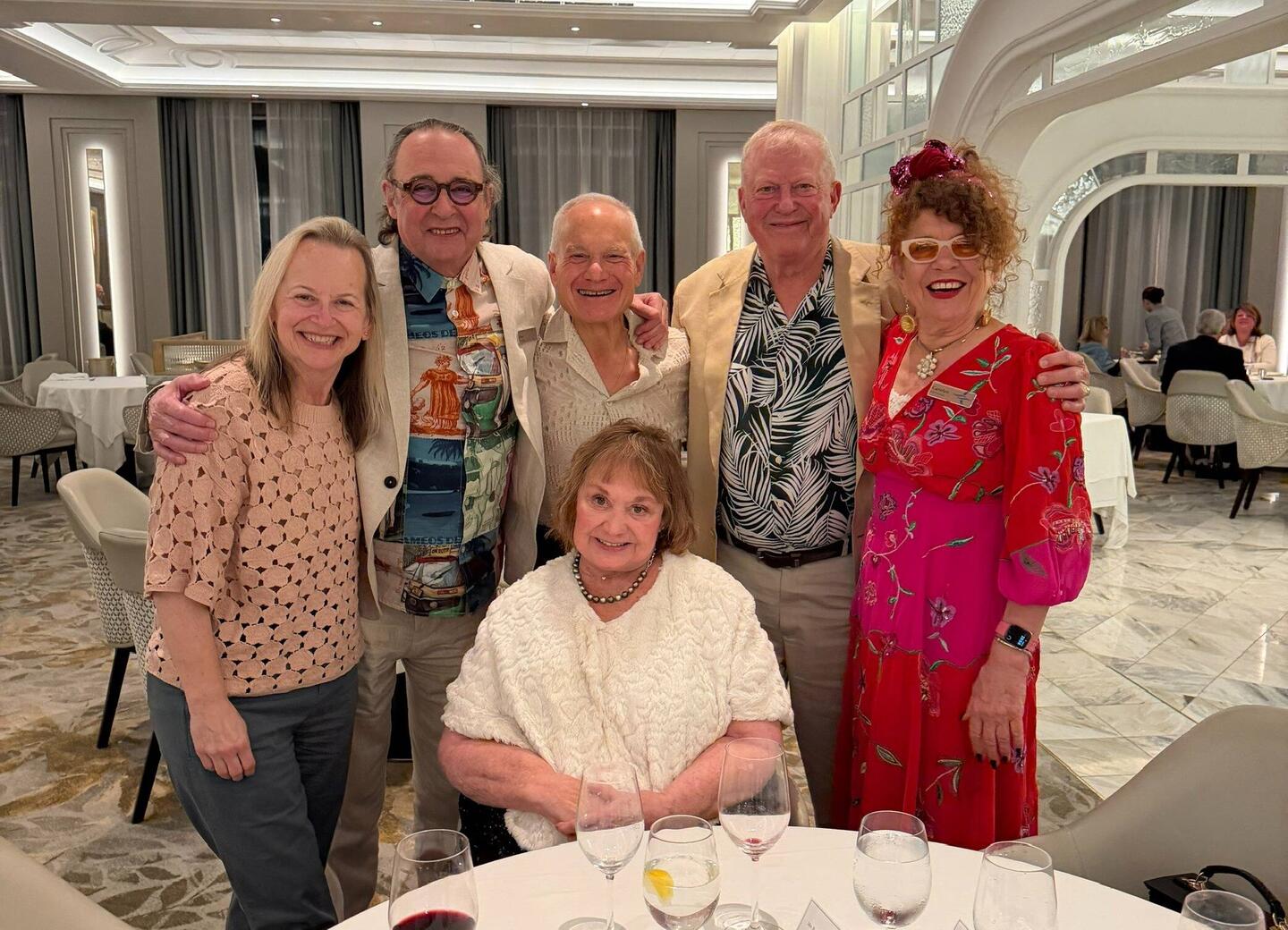 Karen, Paul, Bruce, Barbara (seated), Luke & Carolyn