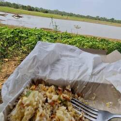 Mittagessen direkt im Part