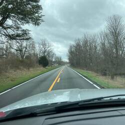Driving hwy 61 in Kentucky.
